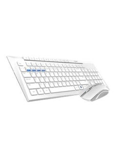 Buy 8200M Wireless Keyboard With Mouse Set in UAE