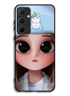 اشتري Samsung Galaxy A35 5G Protective Case Cover Cute Unicorn Girl في السعودية