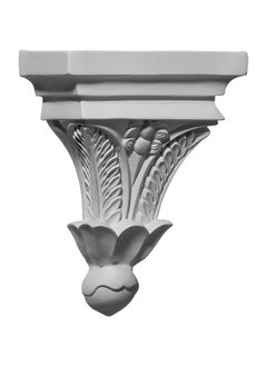 Buy Cor07X03X09Fl 7 Inch W X 3 1 2 Inch D X 9 Inch H Floral Corbel in UAE