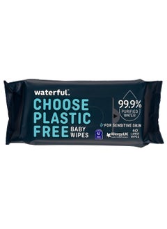 اشتري Choose Plastic Free Baby Wipes 60 Pack في الامارات