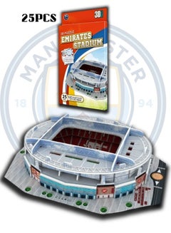 Buy 3D small Puzzle football stadium design of Manchester City F.C (Etihad Stadium) consisting of 25 pieces. ​ in Saudi Arabia