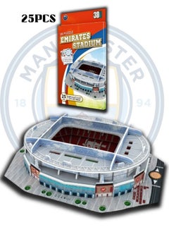 Buy 3D small Puzzle football stadium design of Manchester City F.C (Etihad Stadium) consisting of 25 pieces. ​ in Saudi Arabia