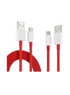 Buy Oneplus Charging Cable Type C Warp Charge Cable Super Vooc Fast Charger Cord for Oneplus 11 10 Pro 9 10T 9R 10R 9RT 8T 8 7T 7 6 6T Pro 5T Nord N20 SE N10 N300 CE 2 Lite 2T N100 N200 USB C in UAE