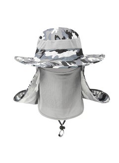 اشتري Outdoor Fishing Sun Hat With Removable Neck Cover في الامارات