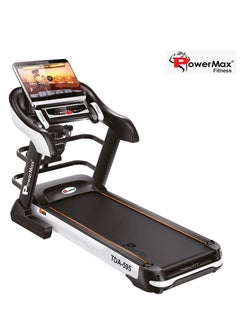 Buy PowerMax Fitness TDA-595 4HP (6HP Peak) Motorized Treadmill with Free Installation Assistance, Home Use & Automatic Incline in UAE