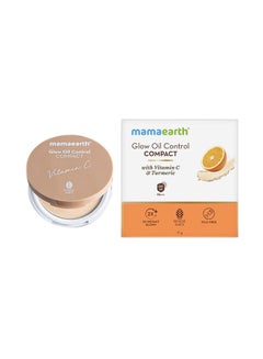Buy Glow Oil Control Compact Powder Spf 30 With Vitamin C & Turmeric For 2X Instant Glow in UAE