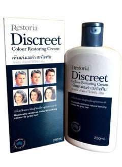 Buy Restoria Discreet Hair Colour Restoring Cream 250ml in UAE