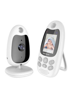 Buy Wireless Baby Monitor Digital Camera Video Monitor for Kids with 2.0 Inch LCD Screen Room Temperature Detection Two-Way Talk Auto Night Vision Built-in Music Multi-Language Alarm Clock Setting in Saudi Arabia