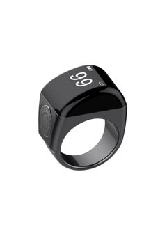 Buy Qibla Ring Tasbih Counter Prayer Reminder - Smart OLED Display Tasbih Ring with Finger Counter,Screen Flip,5 Prayer Time Reminder,Multi-Language Islamic Muslim Ring in Saudi Arabia