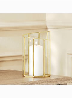 Buy Verity Metal Candle Holder 12 x 20 x 12 cm in UAE