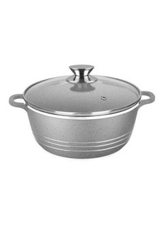 Buy Granite Non Stick Casserole Pot With Lid 32CM in UAE