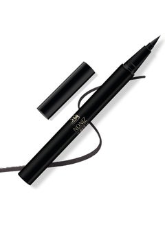 Buy NONIZ Black Liquid Eyeliner - Water Proof Ultra Matte Long Lasting Slim Jet - Black Eye Liner - 100% Intense Black - Smooth Easy Application Pen Liner in UAE