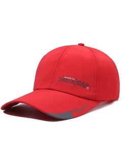 Buy Baseball Cap Adjustable Size Perfect Running Workouts Outdoor Activities in UAE