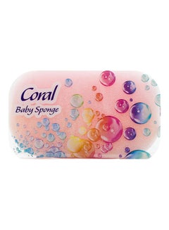 Buy Coral Baby  Bath Sponge Pink in UAE