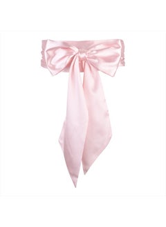 Buy Bridal Wedding Bridesmaid Satin Long Sash Belt (Baby Pink, 5 CM X 175 CM) in UAE