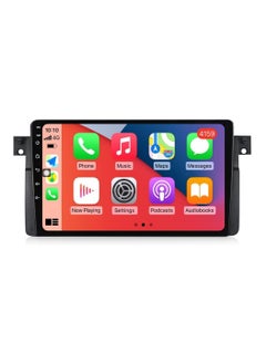 اشتري Android Car Stereo for BMW E46 1998 1999 2000 2001 2002 2003 2004 2005 4GB RAM 64GB ROM 9 Inch Support Apple Carplay, MirrorLink WiFi BT, IPS Touch Screen with AHD Camera Included في الامارات