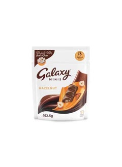 Buy Galaxy Chocolate Minis Hazelnut Mini Chocolate Bars 13 Bars 162.5g in UAE