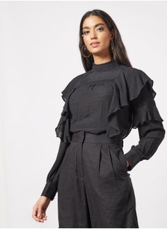 Buy Ruffle Detail Top in UAE