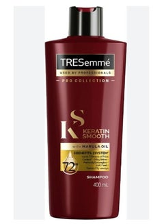Buy Keratin Smooth And Straight Shampoo With Argan Oil Enjoy Up To 72 Hours Of Frizz Control 400 ml in Saudi Arabia