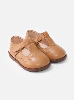 Buy Baby leather shoes - Brown in Saudi Arabia