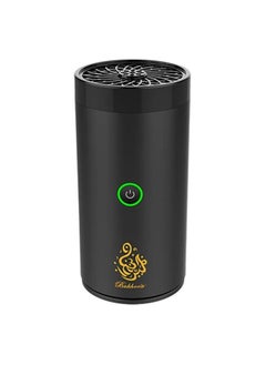 Buy Electric USB Rechargeable Incense Burner Black in Saudi Arabia