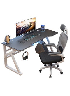 Buy Gaming Desk for E-sports - Stable and Stylish 120cm PC Computer Table for Home Office in Saudi Arabia