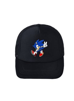 اشتري Anime Hedgehog Sonic Summer Mesh Hood Fashion Baseball Cap Spring Breathable Visor Hat في السعودية