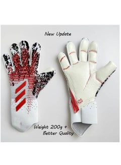 Buy Children Football Gloves  Goalkeeper Gloves Professional Latex Football Goalkeeper Gloves Training Gloves with double Wrist Protection  Durable Non-Slip in Saudi Arabia
