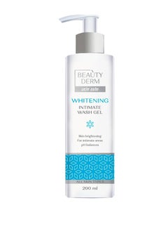 Buy Whitening Feminine Intimate Wash Gel pH Balance Gentle Brighten for Intimate Areas with Organic Extract for All skin Type  200 ml in UAE