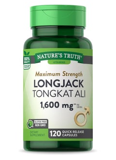 اشتري Nature’s Truth Longjack Tongkat Ali 120Capsules في الامارات