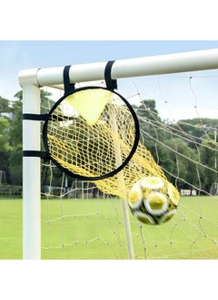 Buy Football goal net bag football practice training target free kick shooting target teenagers practice shooting in Saudi Arabia