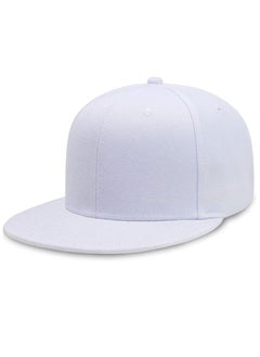 Buy Snapback Flat Bim Hip-hop Hat Baseball Cap - Adjustable Unisex Dad Hat for Running, Workouts, and Outdoor Activities in All Seasons in UAE