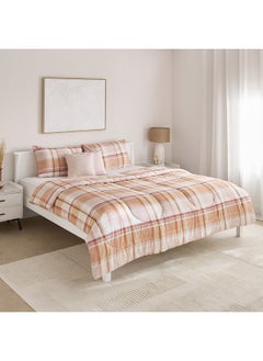 اشتري Madison Hazel 5-Piece Printed Cotton King Comforter Set 240 x 220 cm في الامارات