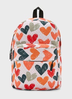 Buy Printed Backpack With Laptop Compartment in Saudi Arabia