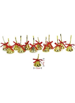 Buy Christmas Bell 12Pcs Christmas Decor Tree Pendant in Egypt