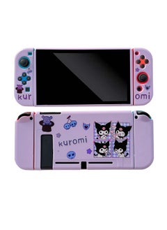 Buy Nintendo Switch-NS Protective Case Split Design TPU Protective Soft Cover Kuromi Shock-Absorbing and Scratch Resistant Shell Accessories（Purple） in Saudi Arabia