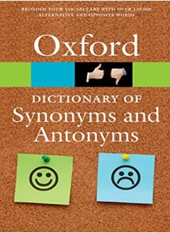 اشتري The Oxford Dictionary Of Synonyms And Antonyms by Oxford Languages Paperback في الامارات