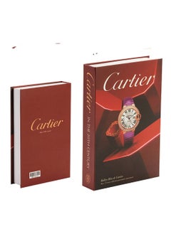 Buy Cartier Fake Book Decorative Display Faux Display Book for Home & Office Classic False Book Decorative in UAE