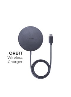 Buy Charby Orbit Wireless Charger 15W MagSafe Magnetic Wireless Charger in UAE