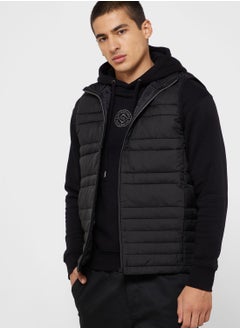 Buy Zip Through Puffer Gilet in UAE