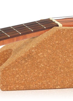 اشتري Cork Guitar Neck Rest, Natural Cork Support Pillow for Guitar Repair and Maintenanc في السعودية