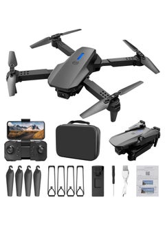 Buy Drone With Camera 1080p HD Wifi FPV Drone For Beginners RC Quadcopter Gravity Sensor Flip Mode Departure Landing With One Button 3D Flip Altitude Hold Gravity Sensor Drone in UAE