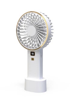 اشتري Mini Handheld Fan Rechargeable Summer Cooling Device Travel Office Outdoor في الامارات