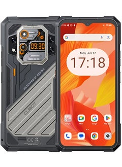 اشتري KingKong X Rugged Smart Phone 5G Andriod 14 12GB+256GB 2.4K 6.58-inch FHD+IPS Display Dual SIM 32MP+100MP Camera 10200mAh Battery NFC/Fingerprint/OTG-Black في الامارات