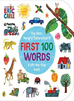 اشتري The Very Hungry Caterpillars First 100 Words by Carle Eric Paperback في الامارات