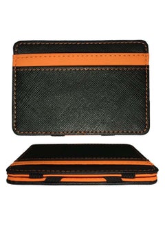 Buy Credit Card Holder Magic Wallet 4 Card Slots Flexible Money Clip PU Leather Slim Wallets Credit Card Holder for Men Women Fitness Wallet ID Card Business Card Money in UAE