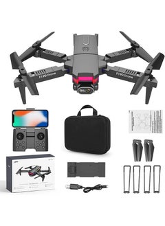 اشتري طائرة بدون طيار بكاميرا WiFi FPV 4K | F190 طائرة بدون طيار صغيرة قابلة للطي | كاميرا Daul 4K HD FPV بدون طيار | عدسة قابلة للتعديل 180 درجة | هدايا ألعاب هليكوبتر كوادكوبتر قابلة للطي في الامارات