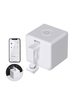 Buy Smart Fingerbot Button Pusher, No Wiring Switch Upgrade with touch control, Control TV Air Conditioner, Work with Smart Life App, Compatible with Alexa, Google Home, IFTTT in Saudi Arabia