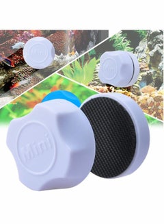 Buy Mini Strong Suction Fish Tank Magnetic Brush Aquarium Glass Cleaner Scrubber Algae Scrapers Floating Clean Small in Saudi Arabia