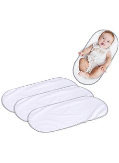 Buy 3-pack Baby Waterproof Diaper Pad Liner,Allergy-Proof And Super Soft,washable Reusable Diaper Leak Cover,Changing Pad Cover,Suitable For Newborn Boys And Girls in UAE